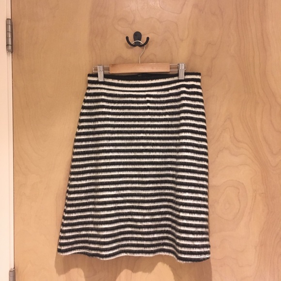 NWT Anthropologie Maeve Cozy Knit Striped Skirt - Picture 5 of 7
